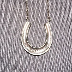 Tiffany and Co Sterling Silver 925 Horseshoe necklace.